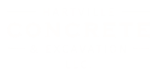 company logo for hartville concrete & excavation llc
